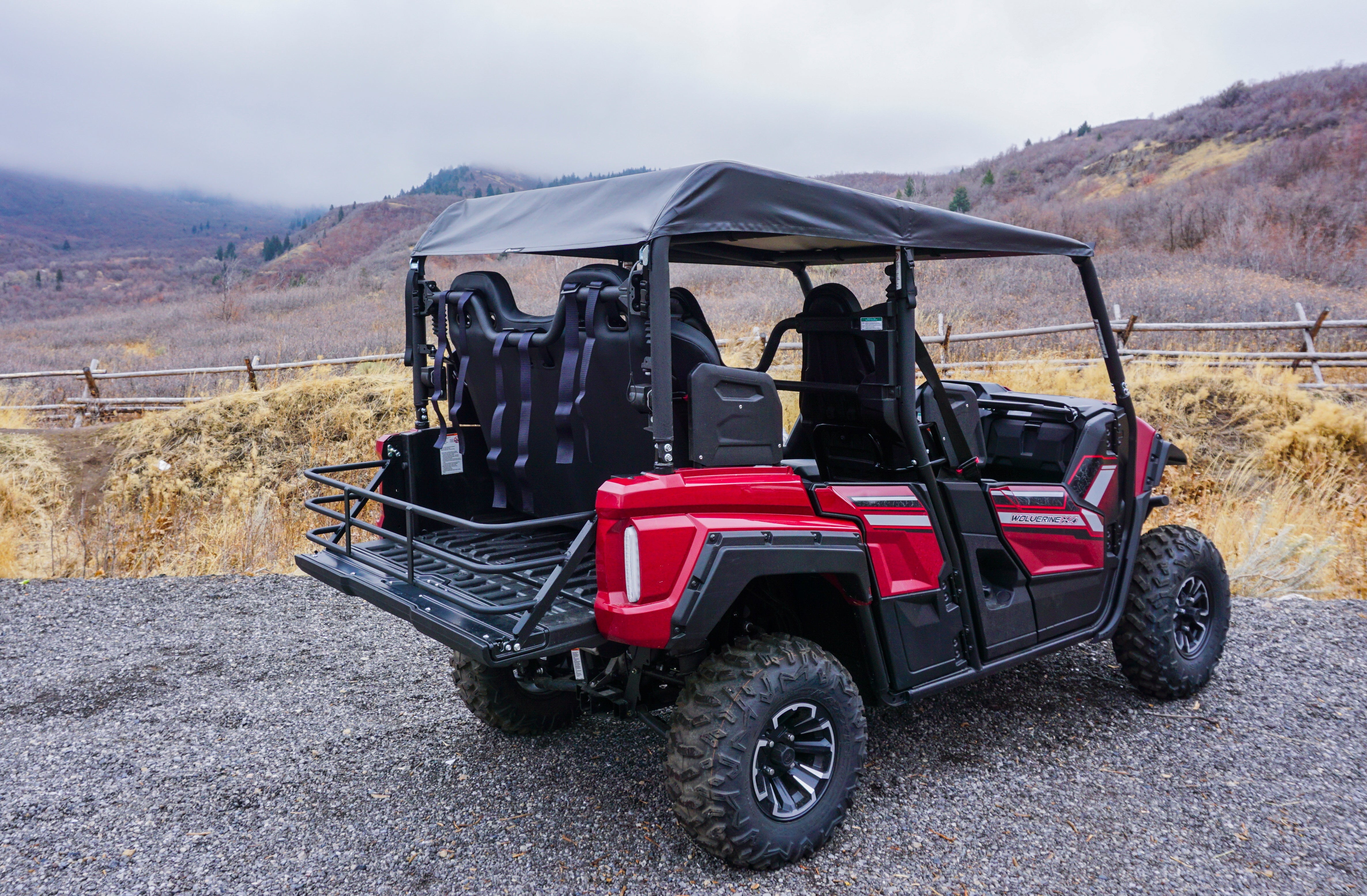 Photo of Wolverine X4 Bed Extender (2017-2024) by UTV Mountain Accessories - Premium Vehicle Parts & Accessories for UTVs / Side by Sides