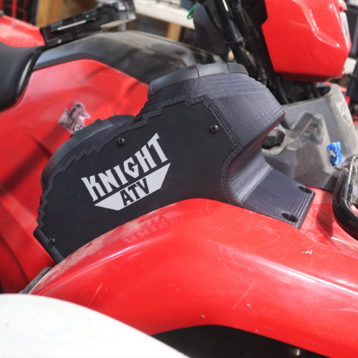 Photo of 2014+ Honda Foreman and Rubicon Double Fender Speaker Housings Only by Knight ATV - Premium Power Sports for UTVs / Side by Sides