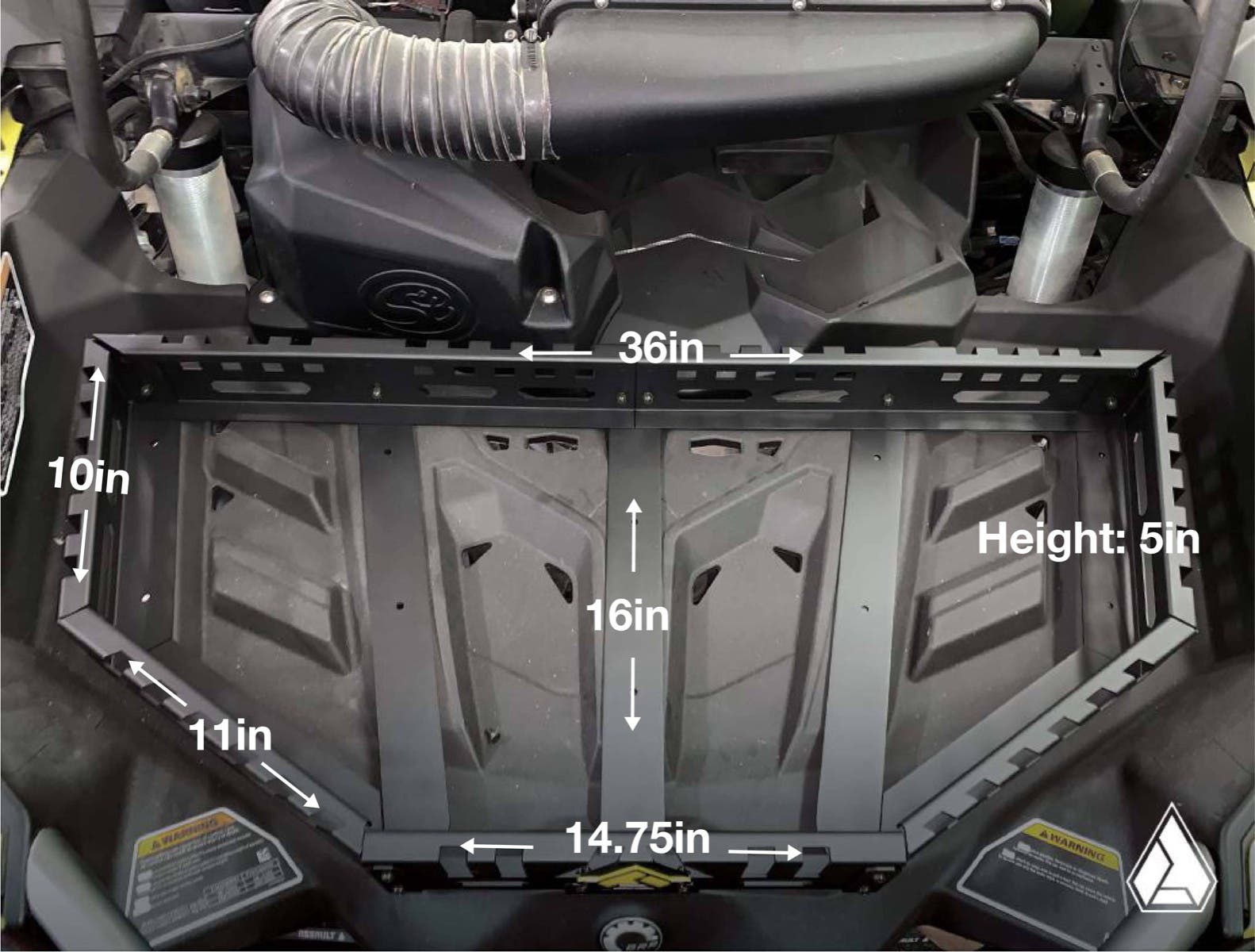 Photo of Assault Industries Recon Rack (Fits: Can Am Maverick X3) by Assault Industries - Premium Storage for UTVs / Side by Sides