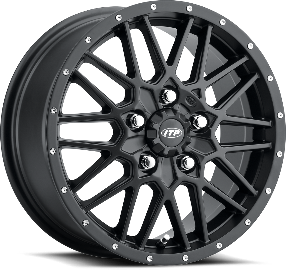 Photo of HURRICANE 15X7 5/4.5 6+1 BLACK by ITP - Premium Wheels for UTVs / Side by Sides