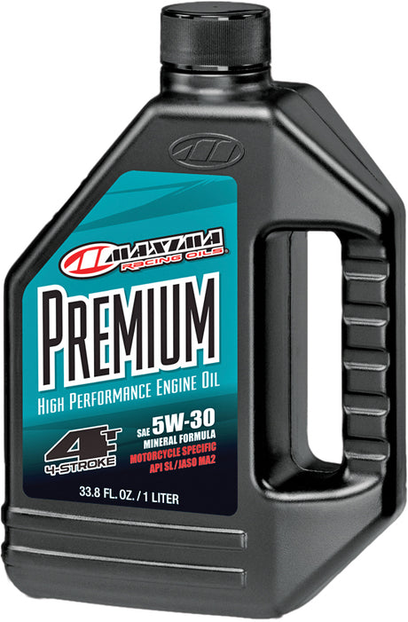 Photo of PREMIUM 4T 5W30 1L 12/CASE by MAXIMA - Premium Chemicals for UTVs / Side by Sides