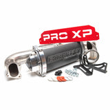 Bikeman Performance '20+ Polaris RZR Pro XP Big MO Full Exhaust System - Bare Stainless