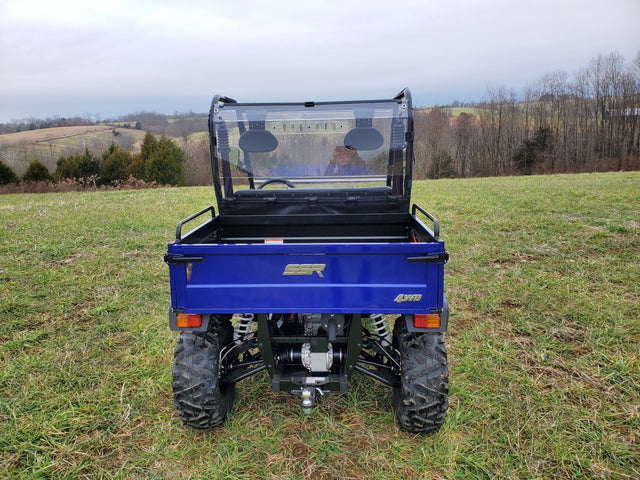 Photo of Bison 400U/200U/200P - 1-Pc Lexan Back Panel by 3 Star UTV - Premium Windshields for UTVs / Side by Sides