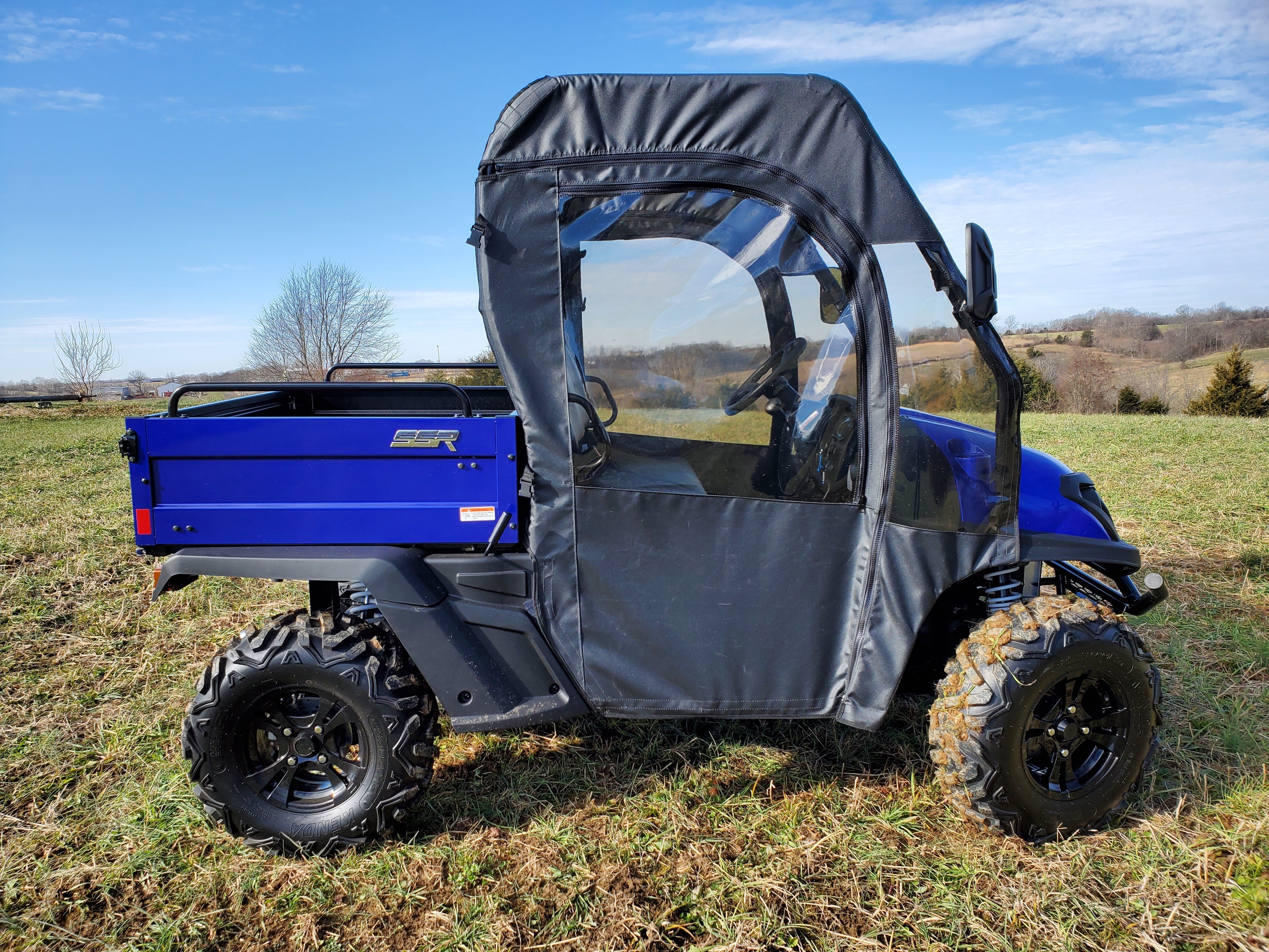 Photo of Bison 400U/200U/200P - Door/Rear Window Combo by 3 Star UTV - Premium Enclosures for UTVs / Side by Sides