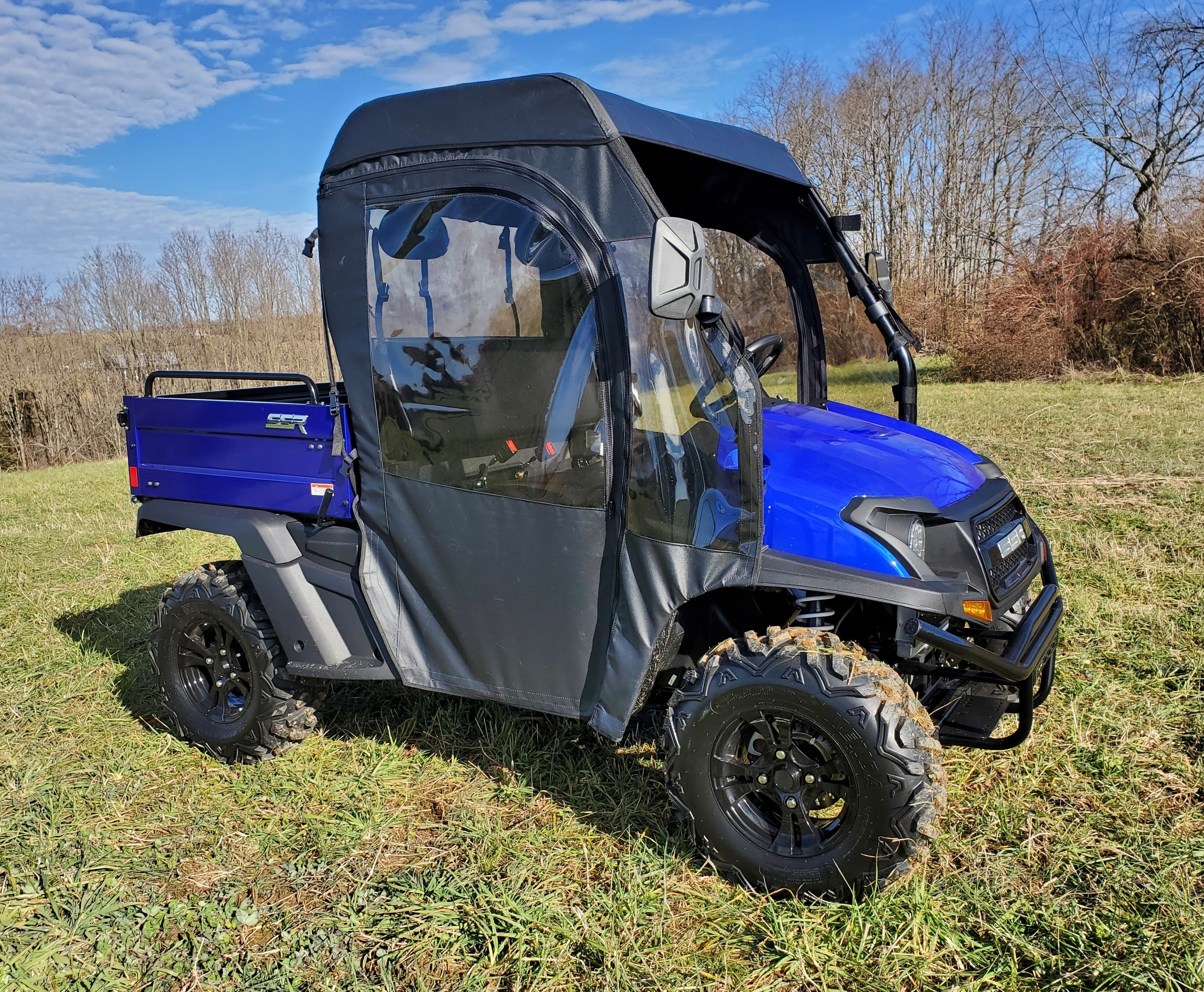 Photo of Bison 400U/200U/200P - Full Cab Enclosure for Hard Windshield by 3 Star UTV - Premium Enclosures for UTVs / Side by Sides