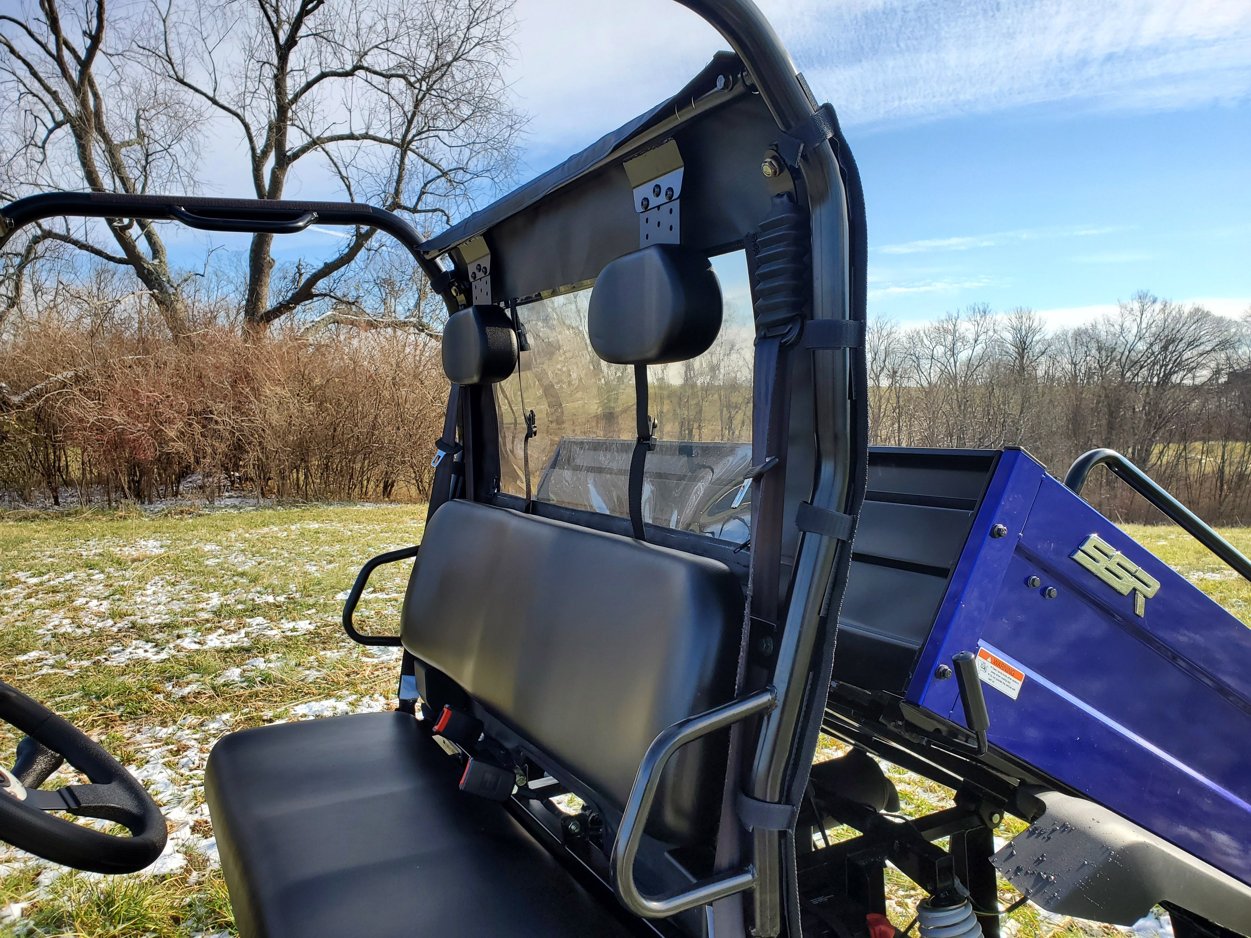Photo of Bison 400U/200U/200P - Soft Back Panel by 3 Star UTV - Premium Enclosures for UTVs / Side by Sides