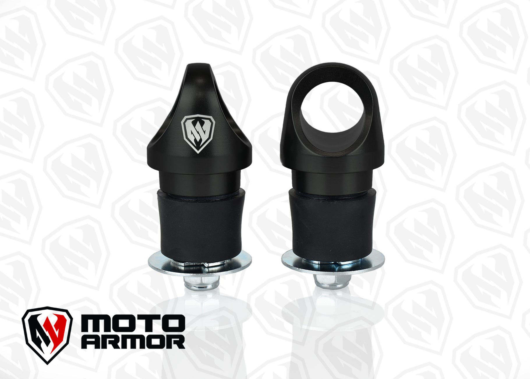 Photo of Billet Turn Lock Anchors for Polaris Lock and Ride holes (Set of 2) by Moto Armor - Premium for UTVs / Side by Sides