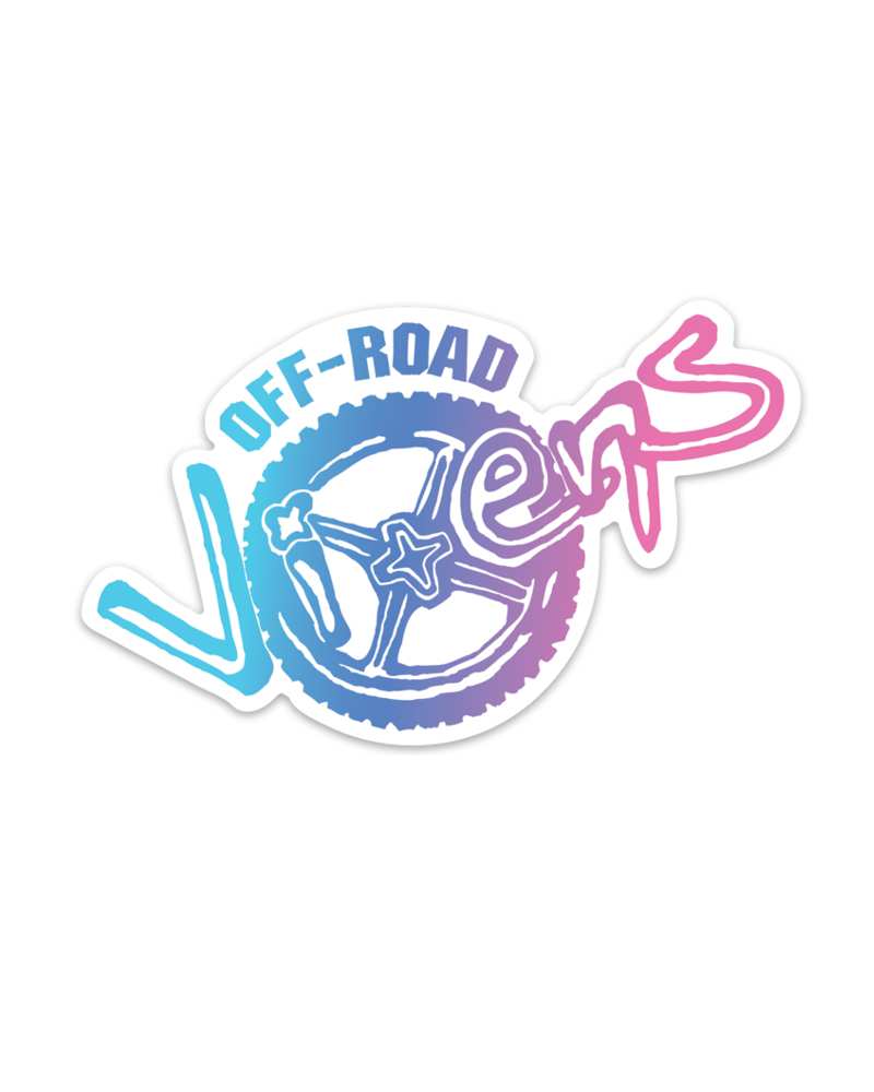 Photo of Blend Logo Printed Decal 5" x 3" by OFF-ROAD VIXENS CLOTHING CO. - Premium Decals for UTVs / Side by Sides