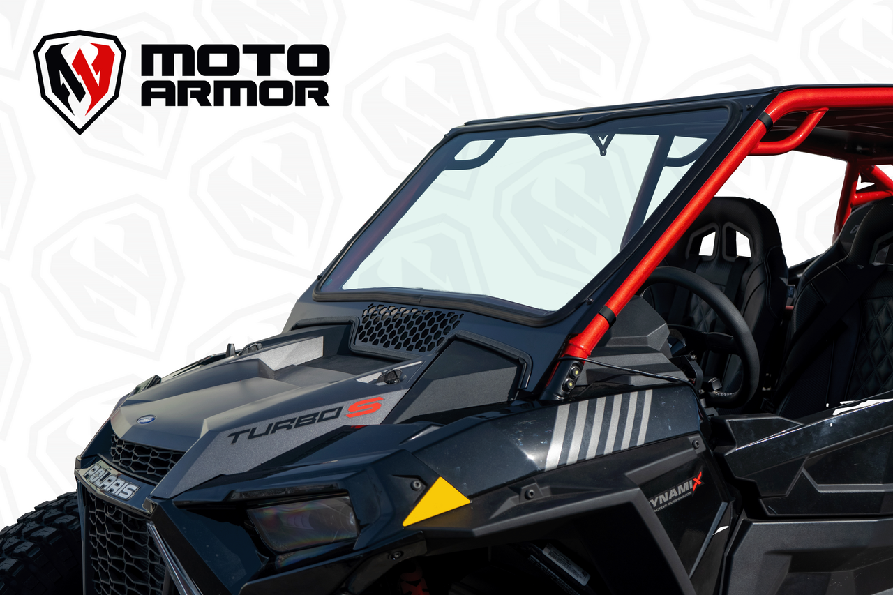 Photo of Voodoo Riders Turbo S/XP Turbo/XP 1000 Full Glass Windshield by Moto Armor - Premium for UTVs / Side by Sides