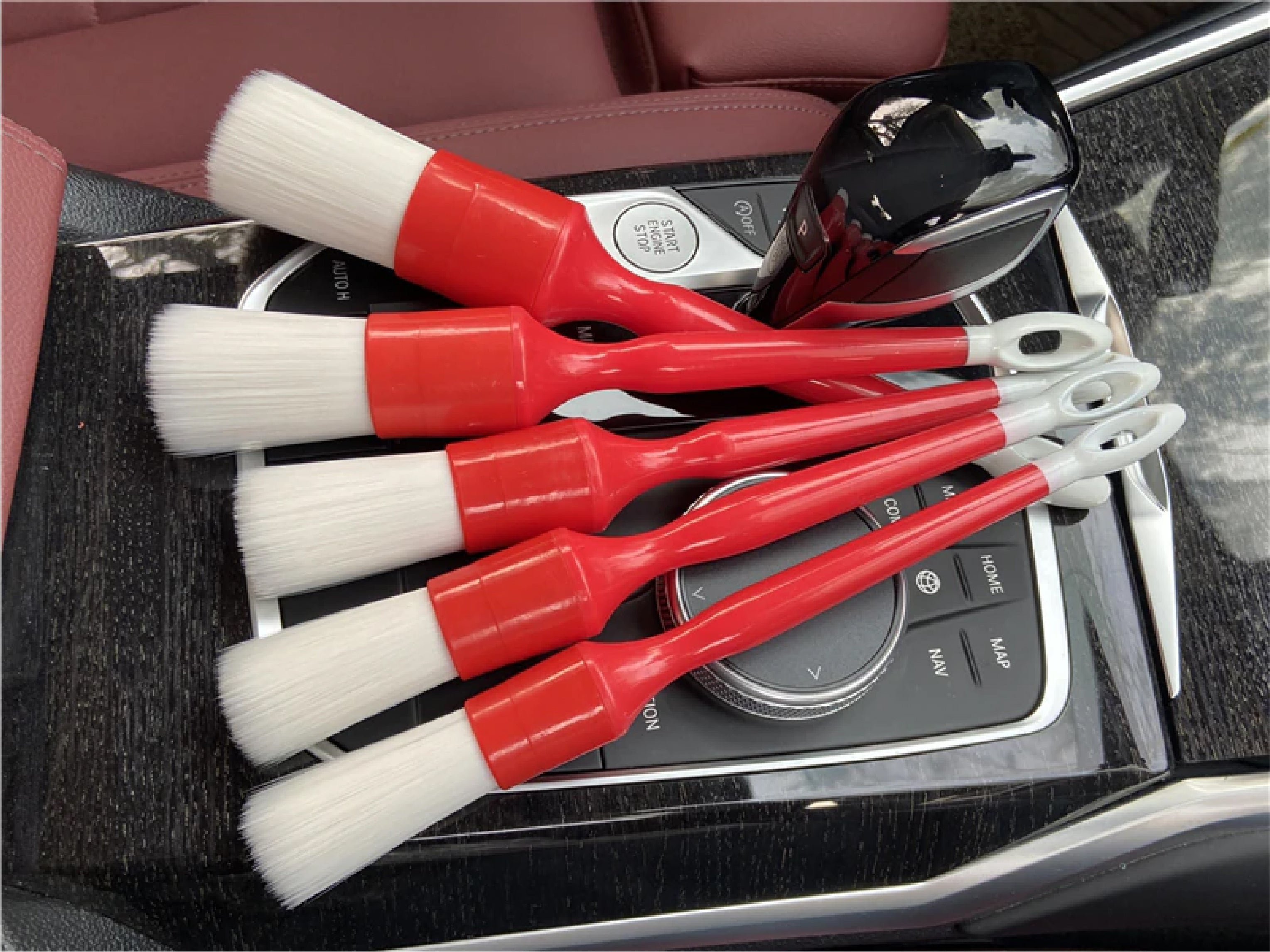 Photo of Plus Soap Soft Bristle Brush Kit by Plus Soap - Premium Cleaning Supplies for UTVs / Side by Sides