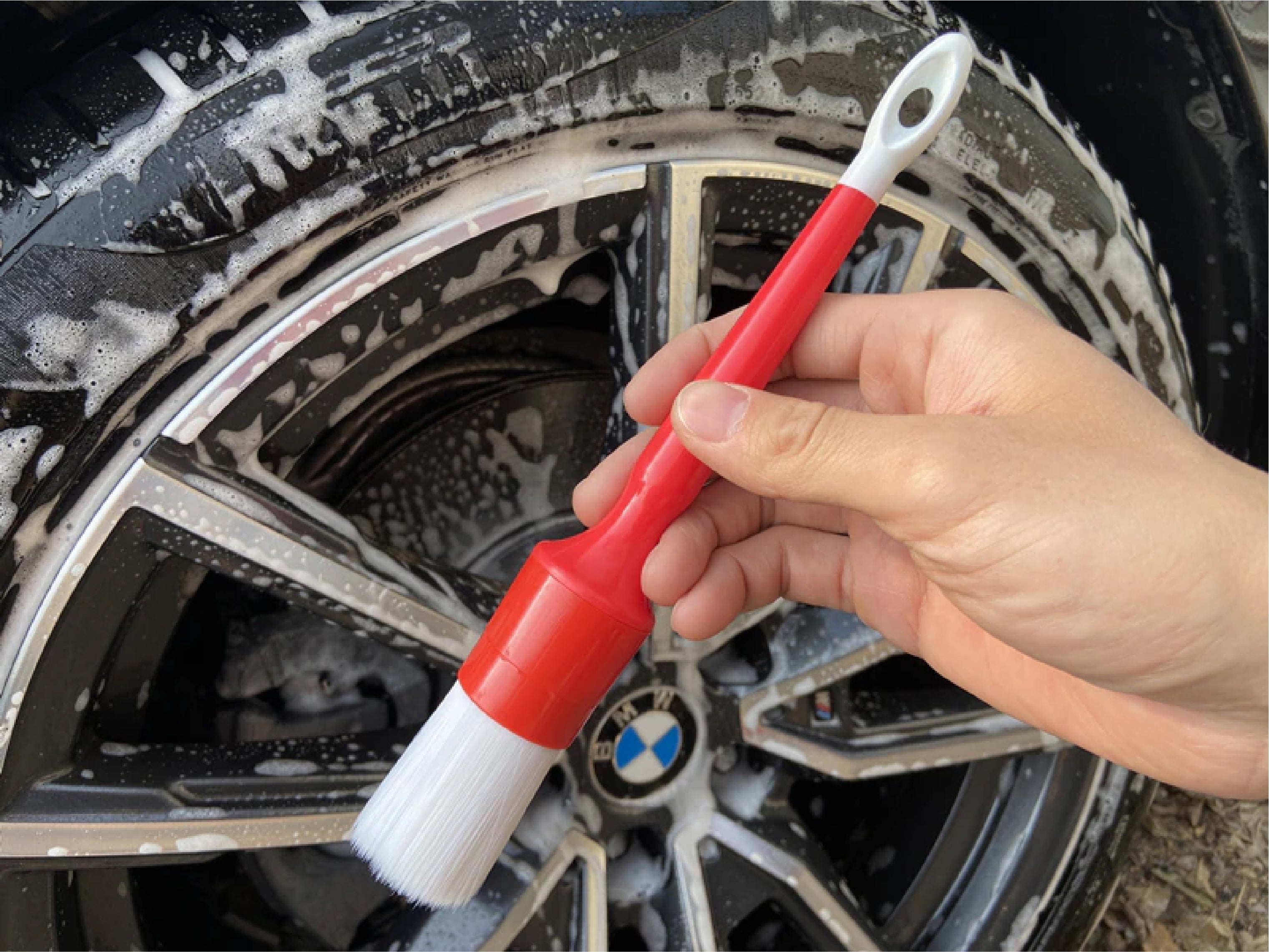 Photo of Plus Soap Soft Bristle Brush Kit by Plus Soap - Premium Cleaning Supplies for UTVs / Side by Sides
