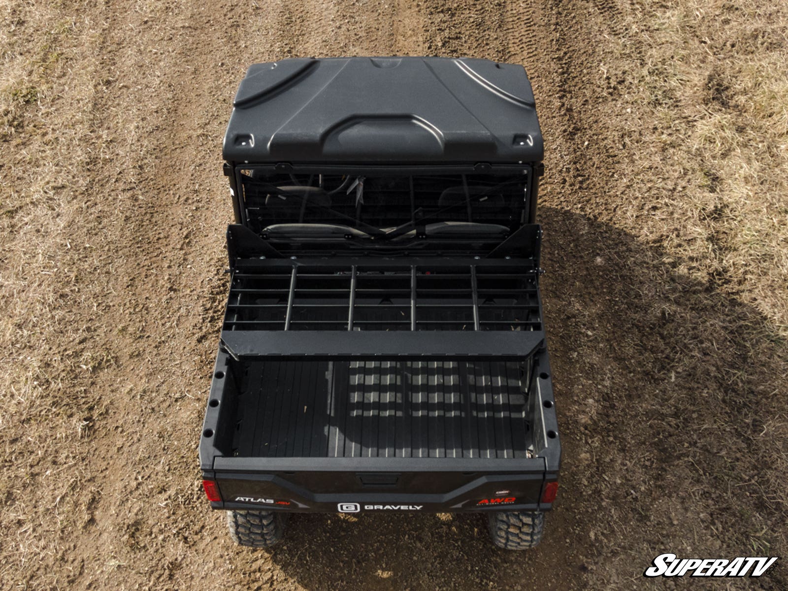 Photo of SuperATV Gravely Atlas JSV 3400 Plastic Roof by SuperATV - Premium Roofs for UTVs / Side by Sides