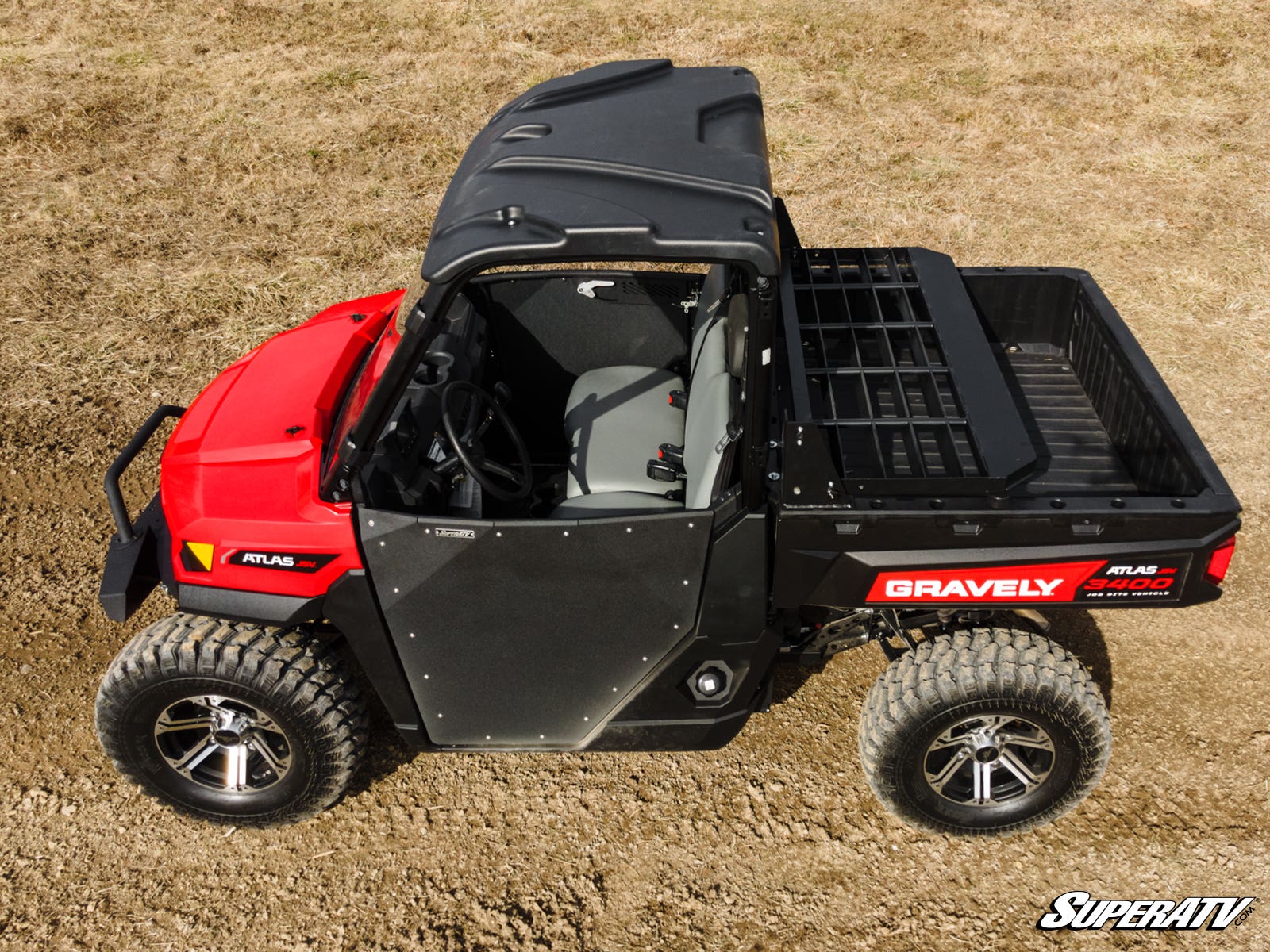 Photo of SuperATV Gravely Atlas JSV 3400 Plastic Roof by SuperATV - Premium Roofs for UTVs / Side by Sides