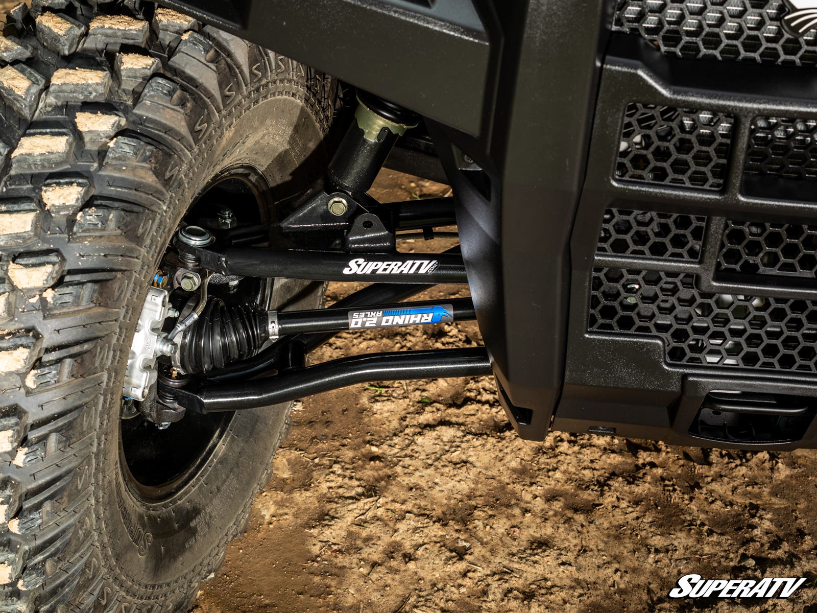 Photo of SuperATV Bobcat UV34 High-Clearance 2" Forward Offset A-Arms by SuperATV - Premium A-Arms & Control Arms for UTVs / Side by Sides