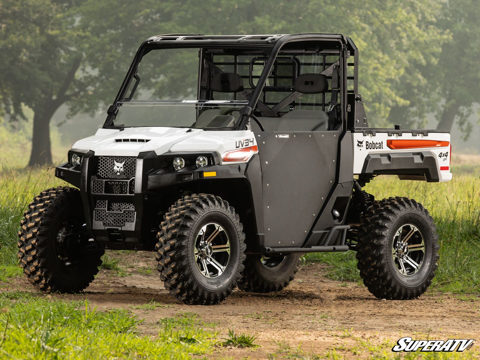 Photo of SuperATV Bobcat UV34 Nerf Bars by SuperATV - Premium Nerf Bars for UTVs / Side by Sides