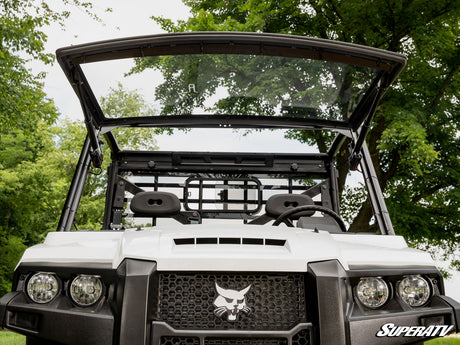 Photo of SuperATV Bobcat UV34 MaxDrive Power Flip Windshield by SuperATV - Premium Windshields for UTVs / Side by Sides