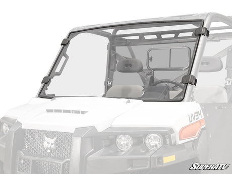 Photo of SuperATV Bobcat UV34 Full Windshield by SuperATV - Premium Windshields for UTVs / Side by Sides