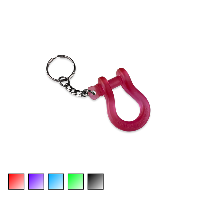 Photo of B'oh Shackle Key Chain by Forward Notion, LLC - Premium Apparel & Accessories for UTVs / Side by Sides