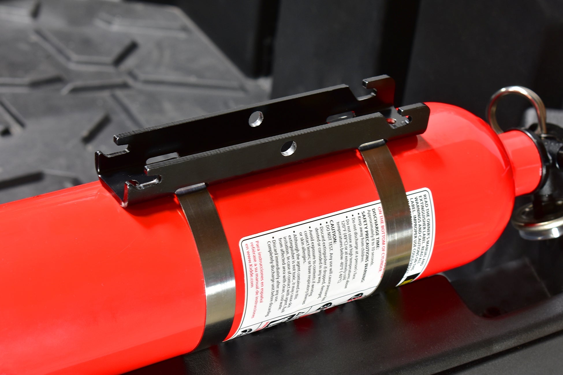 Photo of Fire Extinguisher Mount Aluminum by UTVZILLA - Premium for UTVs / Side by Sides