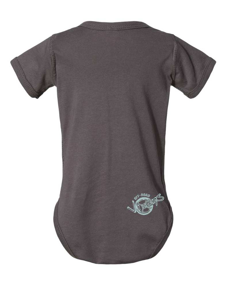 Photo of Braaap Babe Onesie by OFF-ROAD VIXENS CLOTHING CO. - Premium Apparel & Accessories for UTVs / Side by Sides