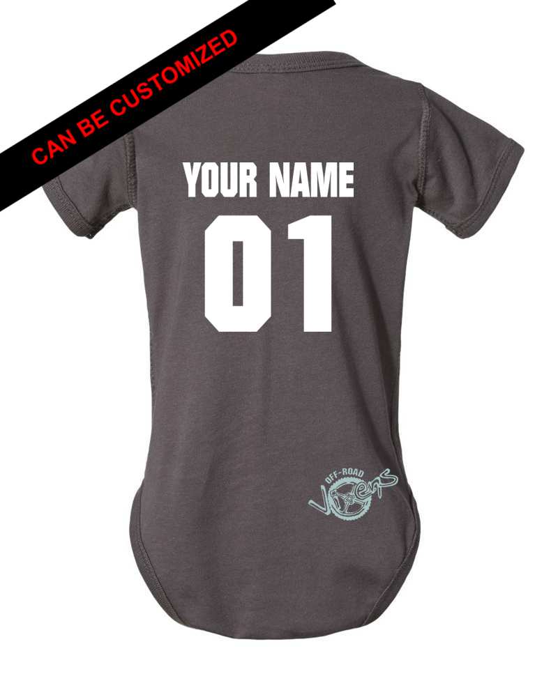 Photo of Braaap Babe Onesie by OFF-ROAD VIXENS CLOTHING CO. - Premium Apparel & Accessories for UTVs / Side by Sides