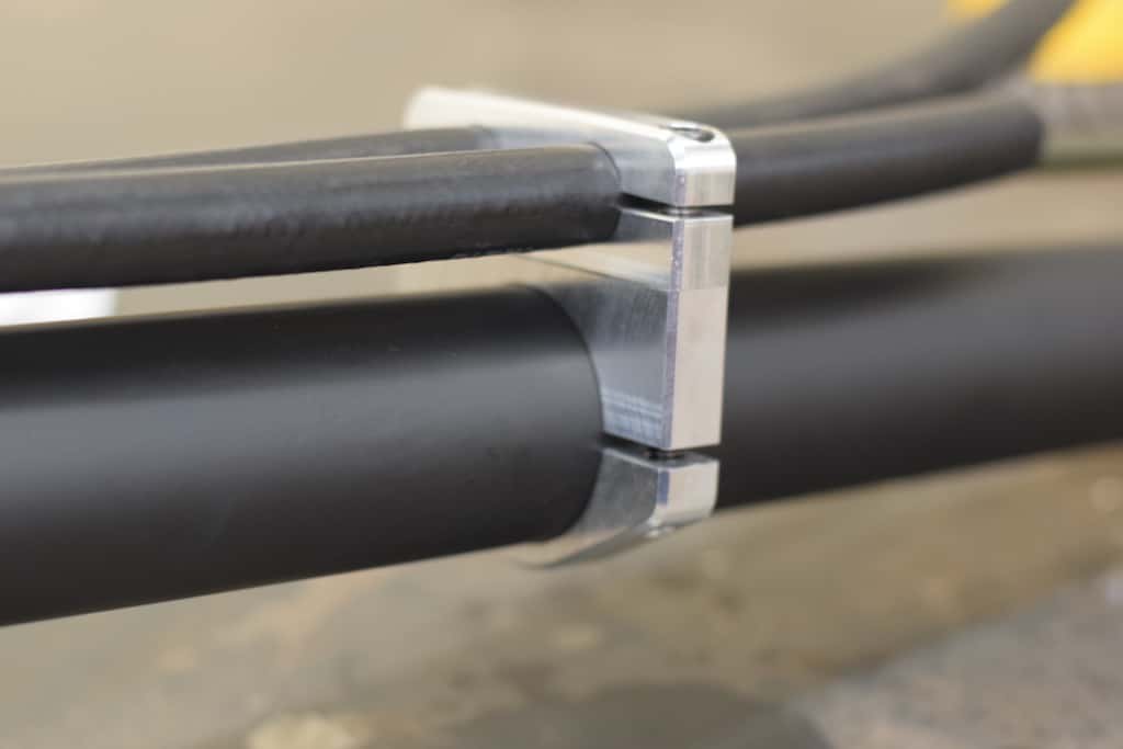 Photo of Hydraulic Brake Line Clamp - Off Road Trucks, Jeeps, ATVs, SXS by AJK Offroad - Premium for UTVs / Side by Sides