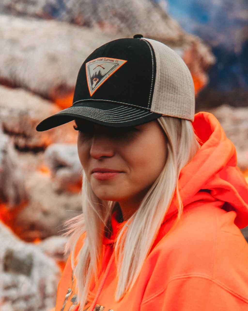 Photo of Buck Fever Trucker Hat by OFF-ROAD VIXENS CLOTHING CO. - Premium Apparel & Accessories for UTVs / Side by Sides