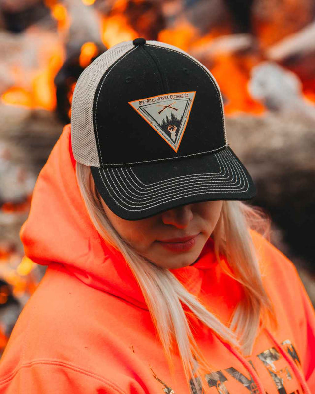 Photo of Buck Fever Trucker Hat by OFF-ROAD VIXENS CLOTHING CO. - Premium Apparel & Accessories for UTVs / Side by Sides