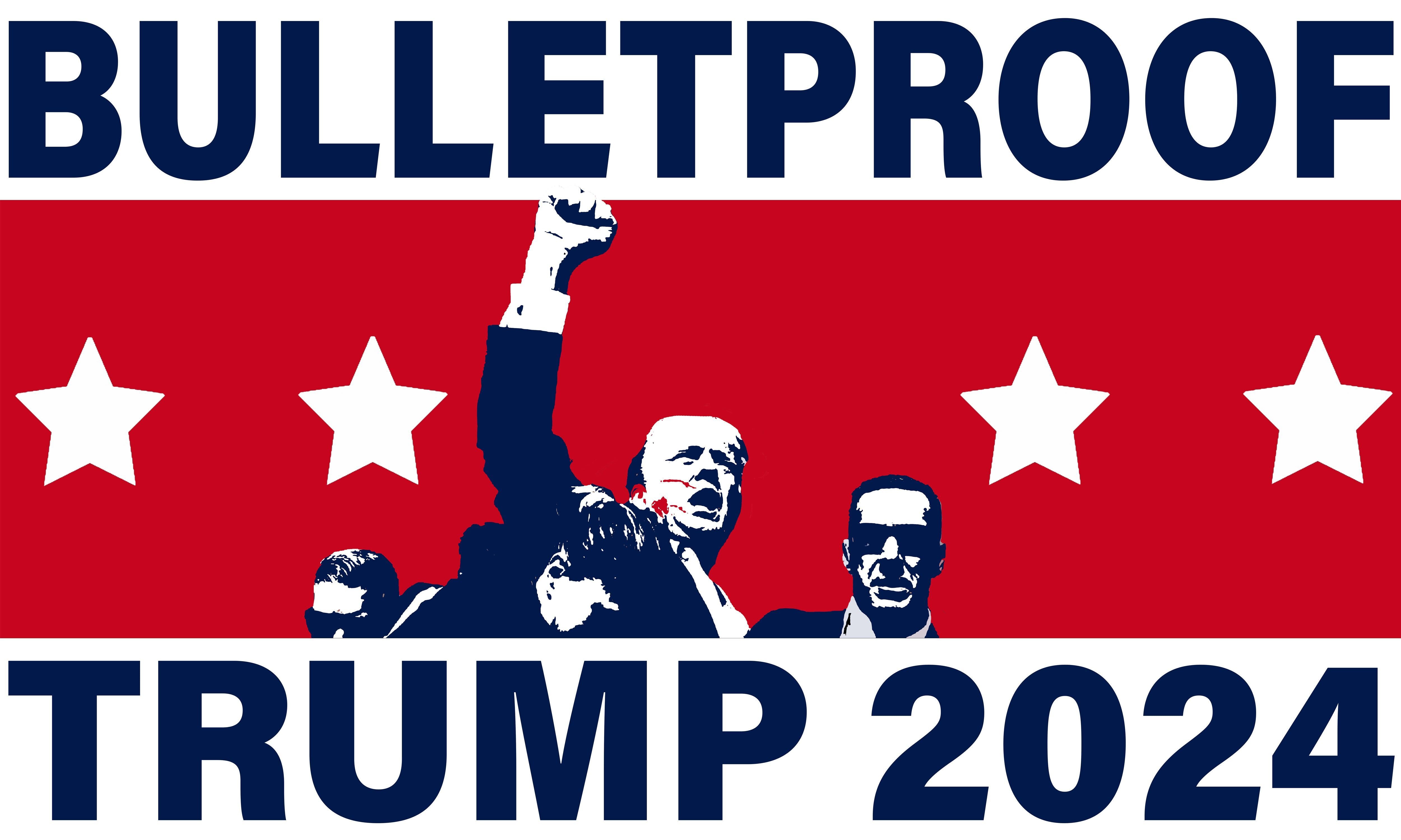 Photo of Bulletproof Trump 2024 Flag by Bad Flag Store - Premium Flags for UTVs / Side by Sides