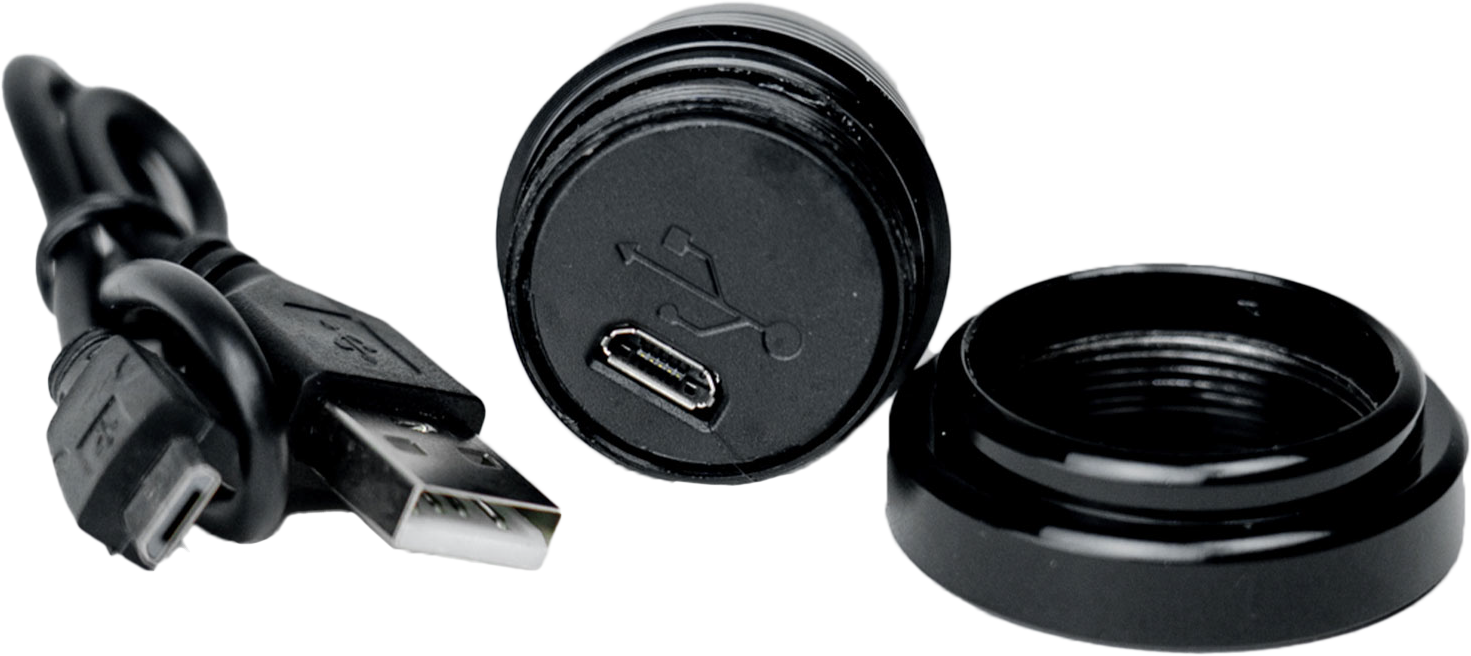Photo of STICK ON LED DOME LIGHT USB RECHARGEABLE- BLACK by AXIA - Premium Illumination for UTVs / Side by Sides