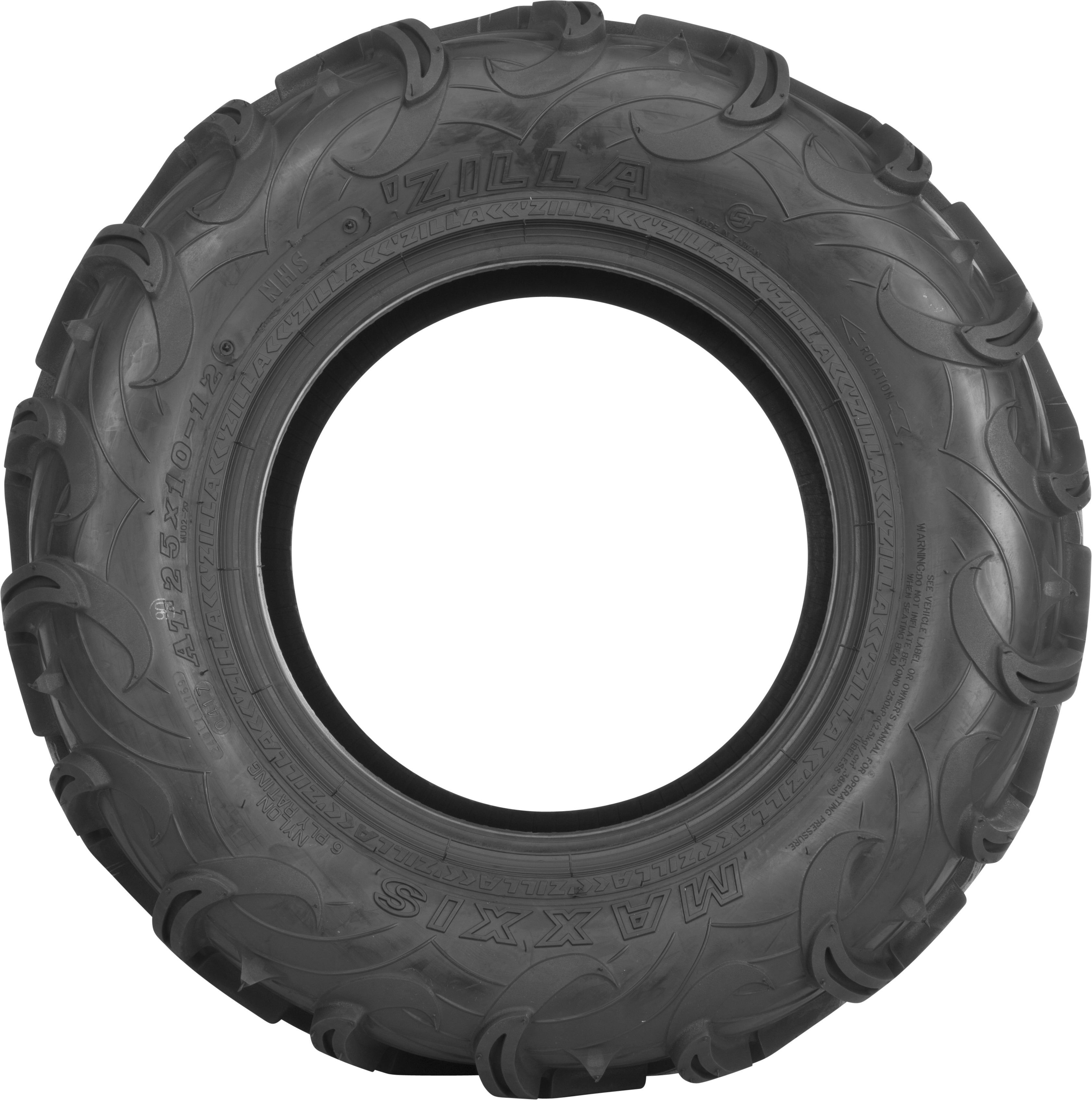Photo of MAXXIS TIRE ZILLA FRONT 28X10-12 LR495LBS BIAS by MAXXIS - Premium Tires for UTVs / Side by Sides
