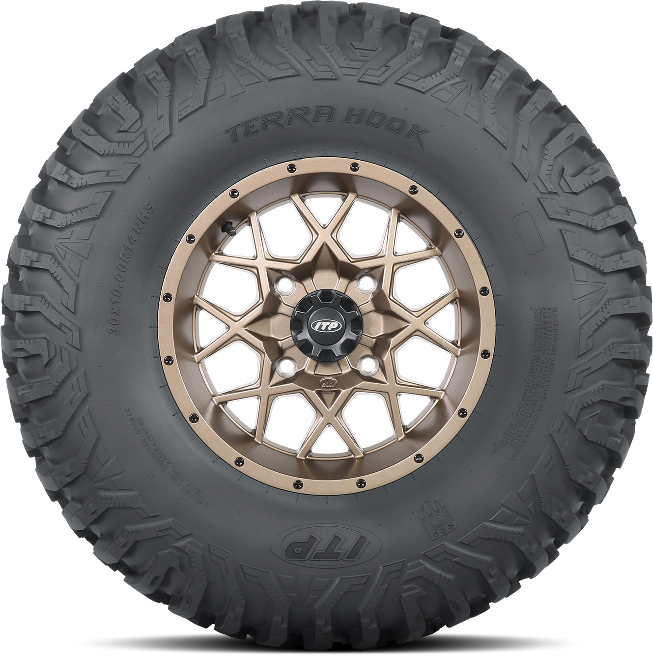 Photo of TIRE TERRA HOOK FRONT 27X9R14 8-PLY RADIAL by ITP - Premium Tires for UTVs / Side by Sides