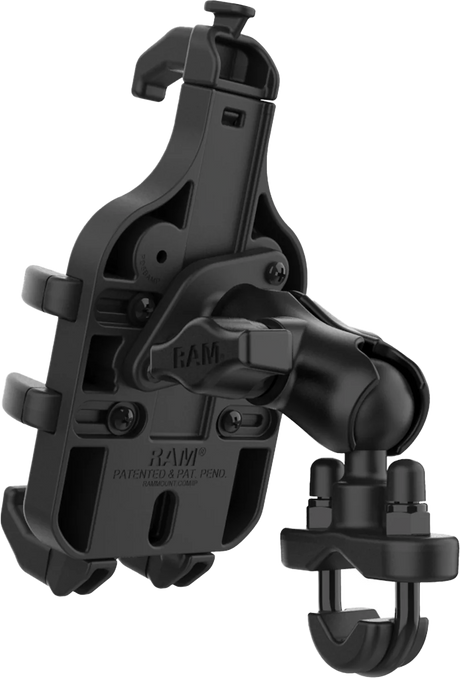 Photo of QUICK-GRIP PRO HANDLEBAR PHONE MOUNT SHORT by RAM - Premium Accessories for UTVs / Side by Sides
