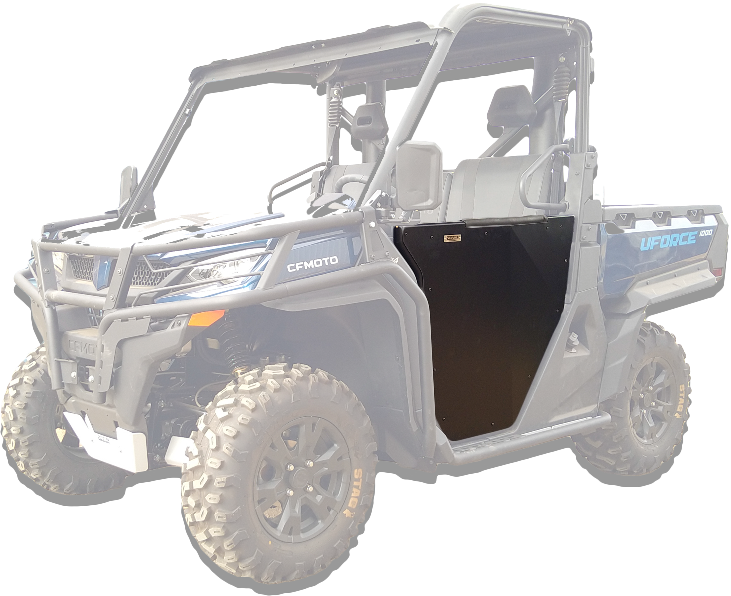 Photo of HALF DOORS by RIVAL POWERSPORTS USA - Premium UTV Cab/Roof/Door for UTVs / Side by Sides