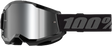 100% Strata 2 Goggles - Black Mirror Silver Lens