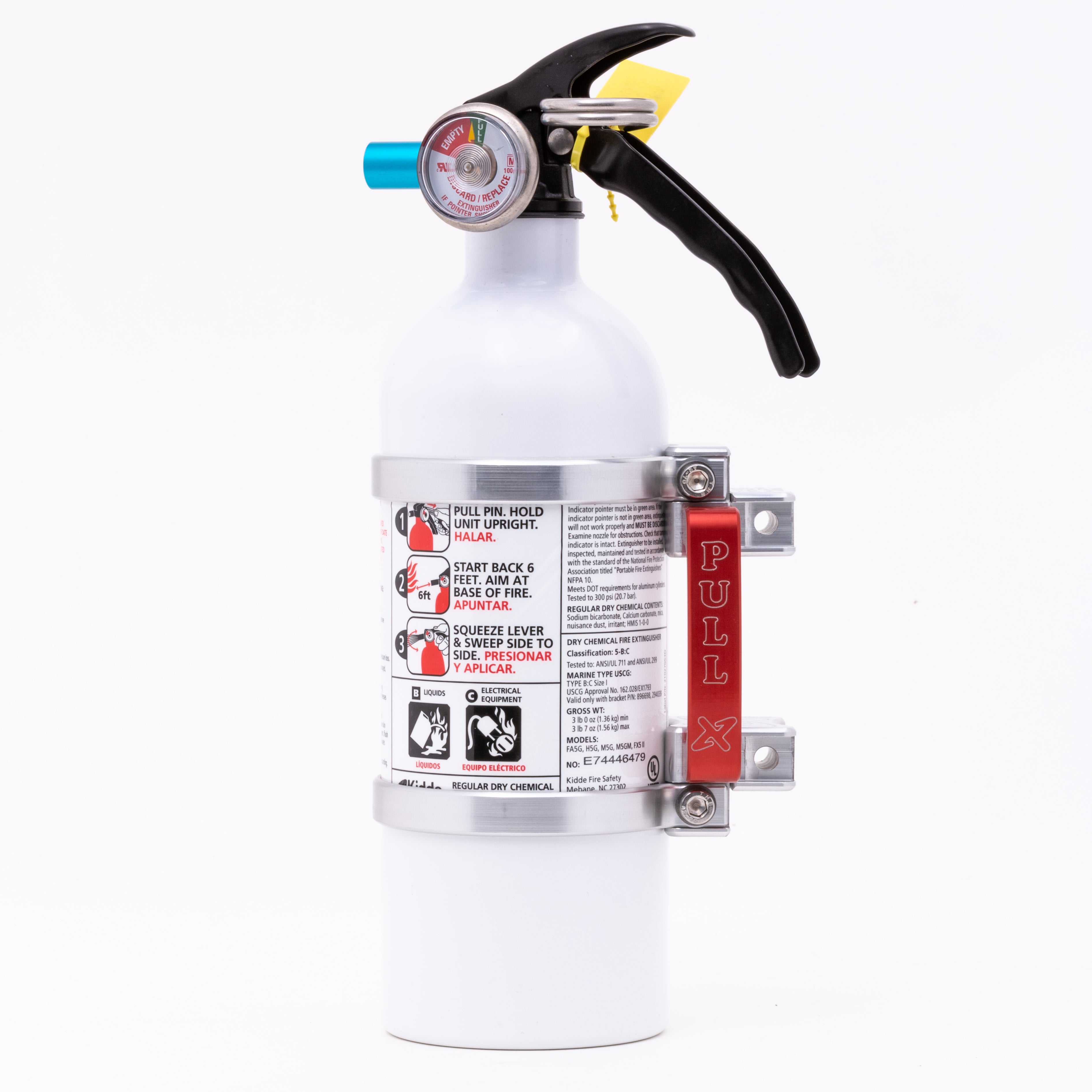 Photo of QUICK RELEASE MOUNT SILVER W/2 LB. KIDDE EXTINGUISHER by AXIA - Premium Mounts/Brackets for UTVs / Side by Sides