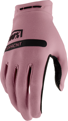 100% Ridecamp Women's Riding Gloves - Lavender, XL