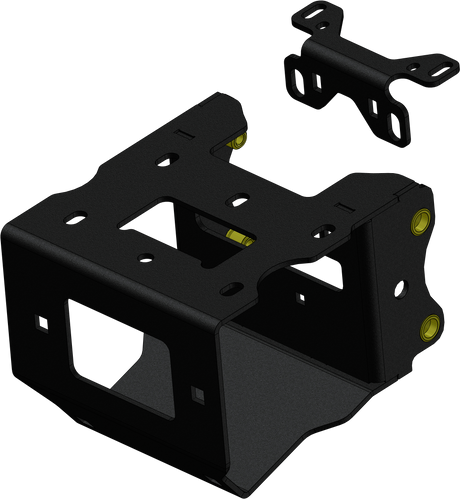 Photo of WINCH MOUNT POL by KFI - Premium Mounts for UTVs / Side by Sides