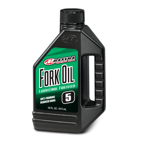 Photo of FORK OIL 5W 16OZ by MAXIMA - Premium Chemicals for UTVs / Side by Sides