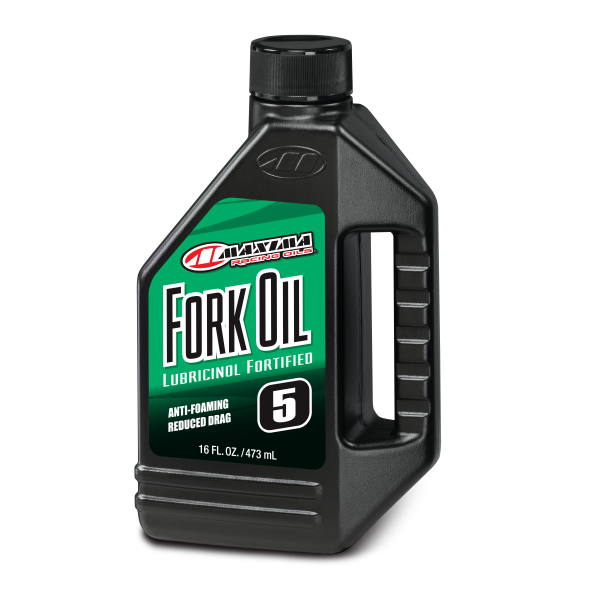 Photo of FORK OIL 5W 16OZ by MAXIMA - Premium Chemicals for UTVs / Side by Sides