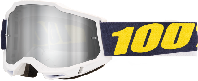 Photo of ACCURI 2 GOGGLE TOC MIRROR SILVER LENS by 100-PERCENT - Premium Eyewear for UTVs / Side by Sides