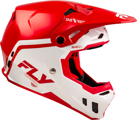 Photo of YOUTH FORMULA CC OBJECTIVE HELMET RED/WHITE YL by FLY RACING - Premium Helmets for UTVs / Side by Sides