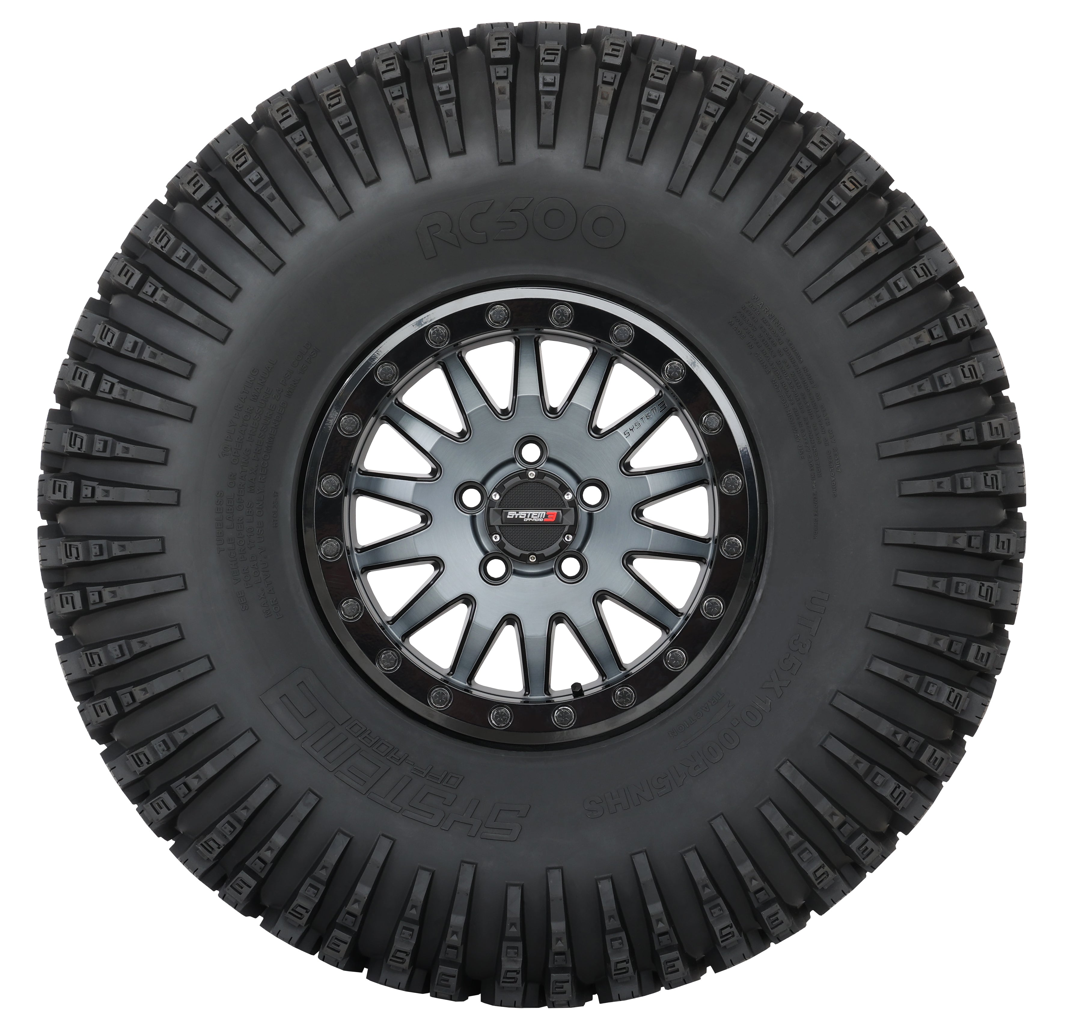 Photo of SYSTEM 3 TIRE RC500 27X10R14 by SYSTEM 3 - Premium Tires for UTVs / Side by Sides
