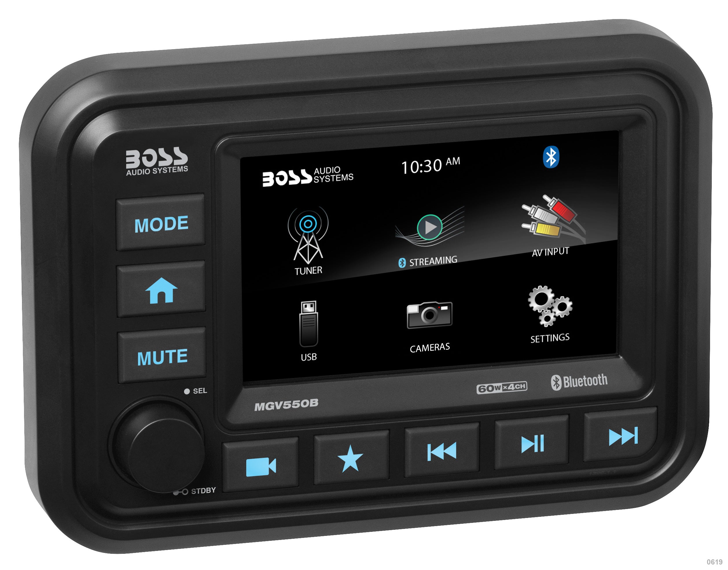 Photo of BOSS AUDIO 5" TOUCH SCREEN BT RECEIVER (CAN BE USED WITH BPRZRD) by BOSS AUDIO - Premium Audio/Visual/Communication for UTVs / Side by Sides