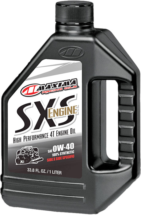Photo of SXS SYNTHETIC ENGINE OIL 0W40 1L by MAXIMA - Premium Chemicals for UTVs / Side by Sides