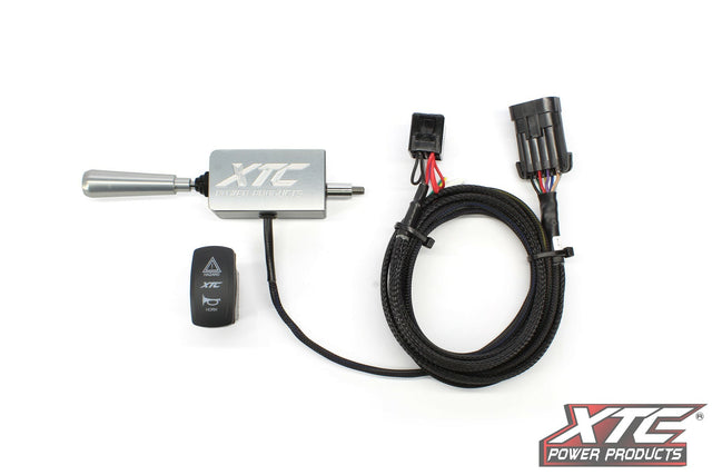 Photo of ATS KIT W/BILLET COLUMN LEVER POL by XTC POWER PRODUCTS - Premium Audio/Visual/Communication for UTVs / Side by Sides