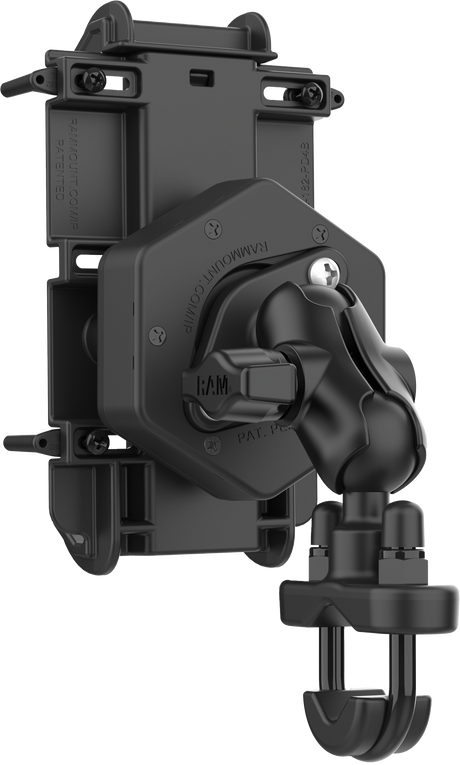 Photo of QUICK-GRIP XL PHONE MOUNT VIBE-SAFE & U-BOLT BASE SHORT by RAM - Premium Accessories for UTVs / Side by Sides
