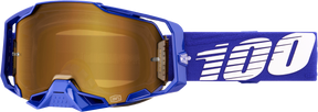 100% Armega Goggles - Klein Mirror True Gold Lens