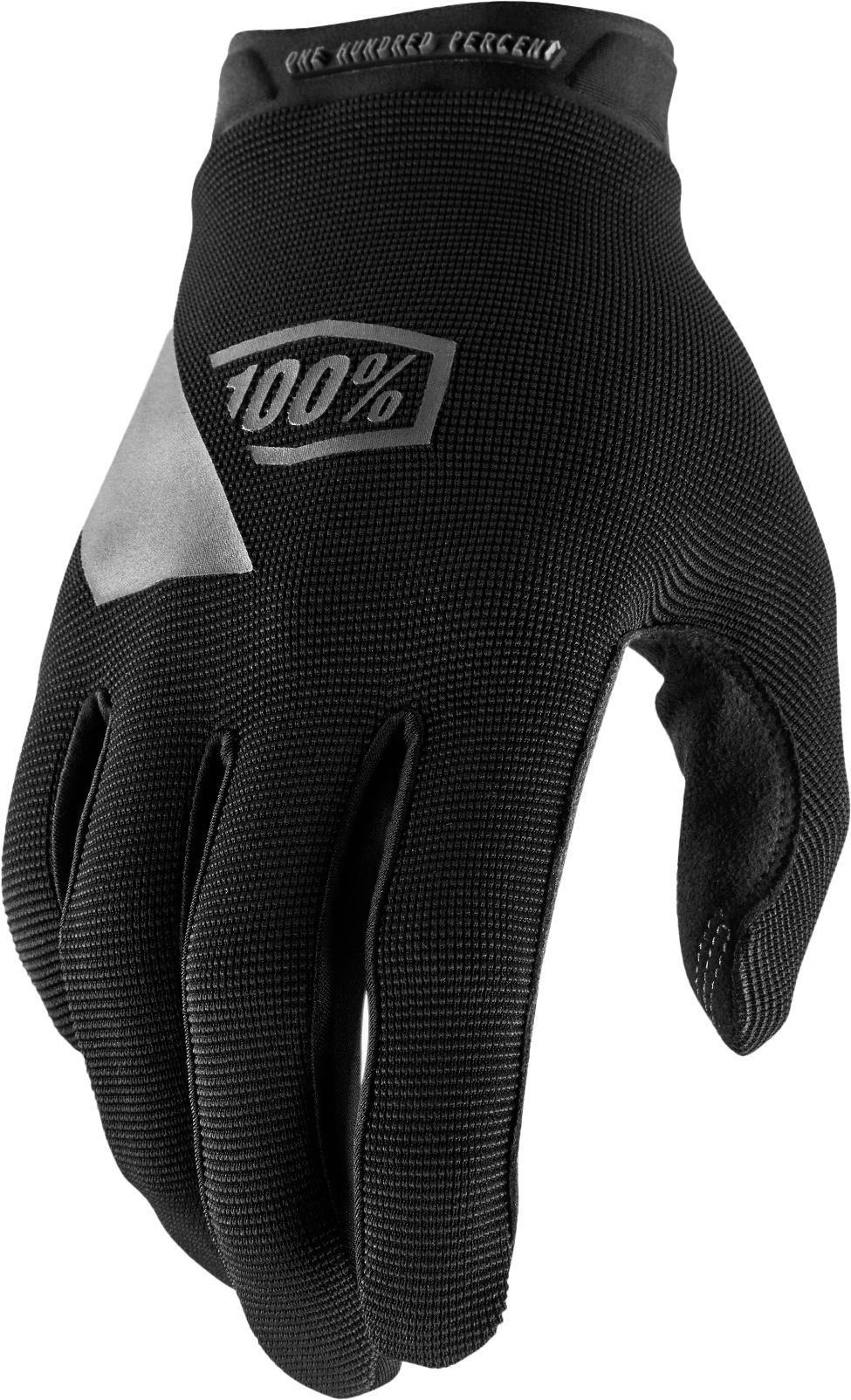100% Ridecamp Riding Gloves - Black, Large