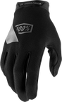 100% Ridecamp Women's Riding Gloves - Black, XL